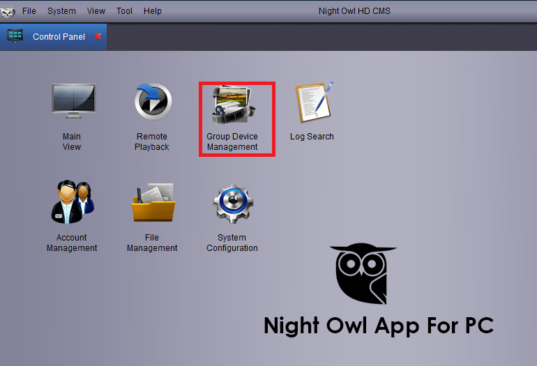 Night Owl App For PC