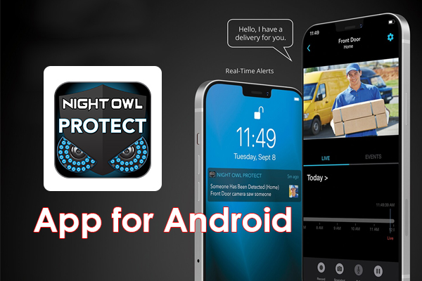 Night Owl Protect App for Android